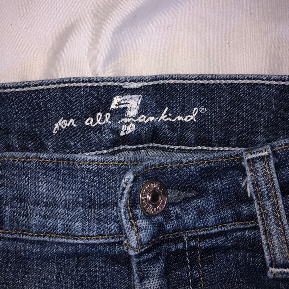 7 For All Mankind Jean Shorts! - Picture 3 of 4